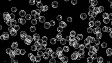 kabarcık rengi 3d oluşturucu, soyut renk arkaplanı