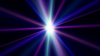 ışık efekti soyut yıldız patlaması lazer ışını çizimi