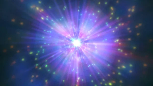 นหล งอวกาศ กรวาลท สมจร นหล งนามธรรม — ภาพถ่ายสต็อก