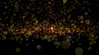 renk yağmuru parçacığı soyut arkaplan illüstrasyon oluşturucu