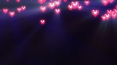 Yağmur gibi yağan soyut kalpler