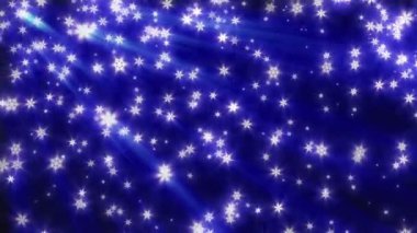 Kar taneleri animasyonu düşüyor,