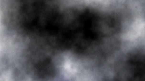 Nuvole di fumo Astratto sfondo Texture — Video Stock
