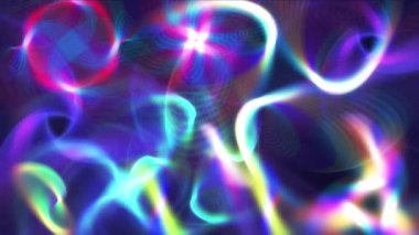 Renk neon gradyanı. Soyut arkaplan taşınıyor. Pürüzsüz renk geçişleri 4K