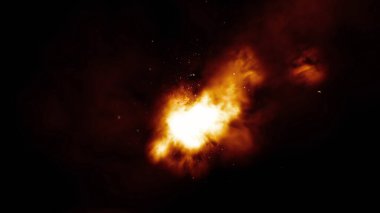 patlama alev parçacığı soyut arkaplan dokusu