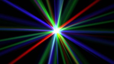 ışık efekti soyut yıldız patlaması lazer ışını çizimi