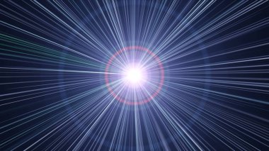 ışık efekti soyut yıldız patlaması lazer ışını çizimi