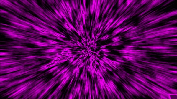 Hyperspace Resumo Fundo Velocidade Ilustração Abstrata Render — Fotografia de Stock