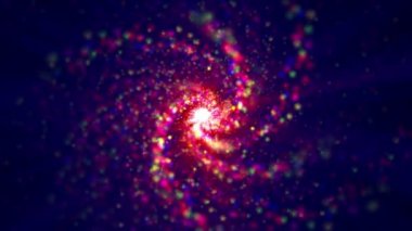 Derin Uzay 'da Spiral Galaksi 4k