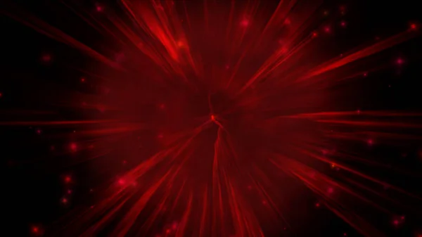 Burst Abstract Explosion Background Particle Illustration Render — Stock Photo, Image