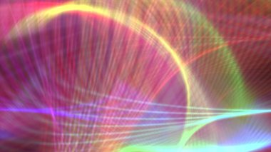 Fraktal gerçekliklerin perspektifleri soyut arkaplan illüstrasyonu