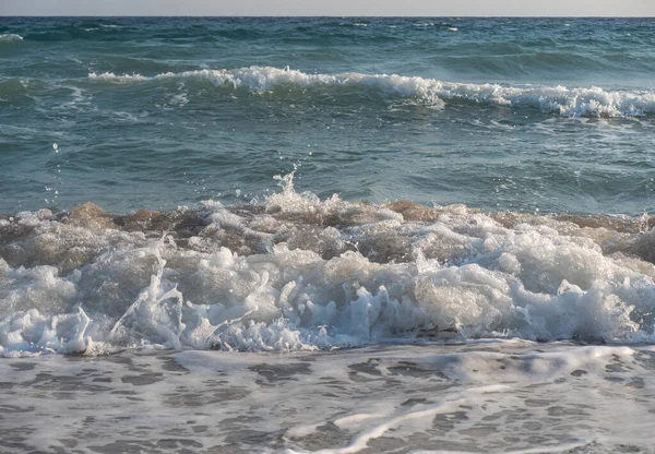 Våg Strand Blå Vackra Tropiska Havet — Stockfoto