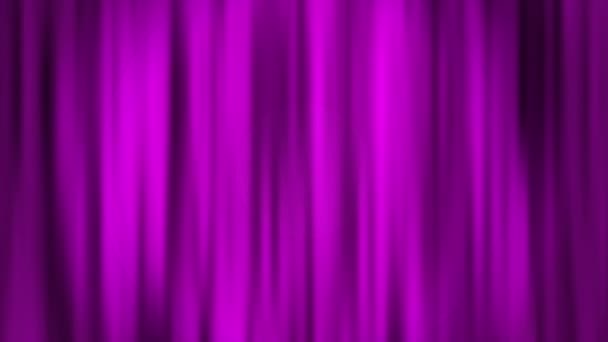 Abstract background animation with moving lines as curtain — Stock Video