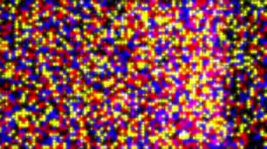 Noktalar ışık hareketi soyut 4k