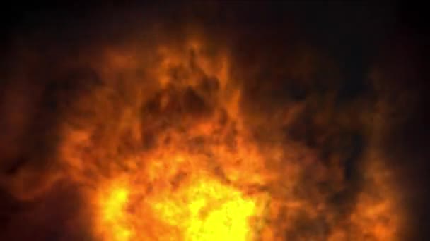 불덩이 폭발 4k — 비디오