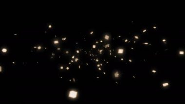 Boşluk 4k 'de kasırga parçacığı