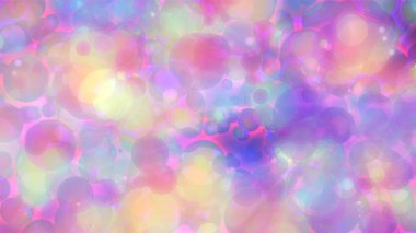 Benekler Bokeh Rengi Soyut Arkaplan, illüstrasyon oluşturucu