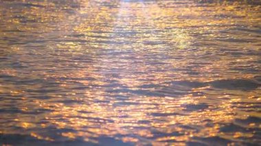 deniz dalgası ve yansıma yavaş çekim