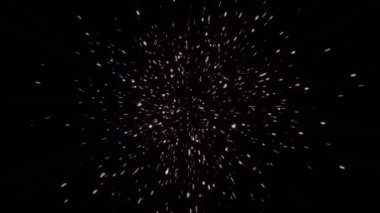 Uzay ışın ışığındaki yıldız patlaması