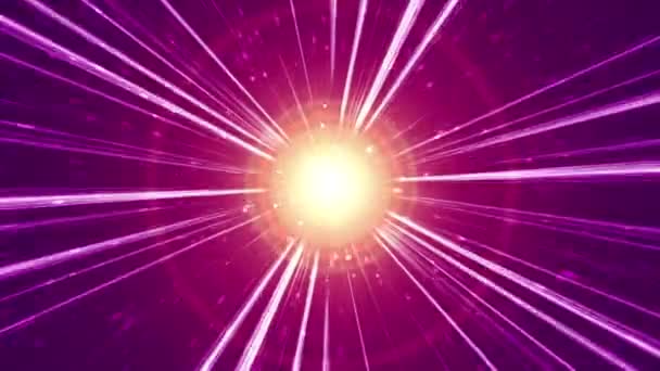 パルス星の色光線 — ストック動画
