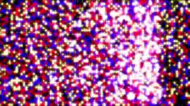 Noktalar ışık hareketi soyut 4k