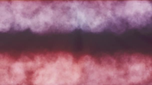 Rook mist wolken abstracte achtergrond textuur 4k — Stockvideo