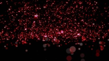 renk yağmuru parçacığı soyut arkaplan illüstrasyon oluşturucu