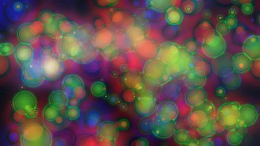 Benekler Bokeh Rengi Soyut Arkaplan, illüstrasyon oluşturucu