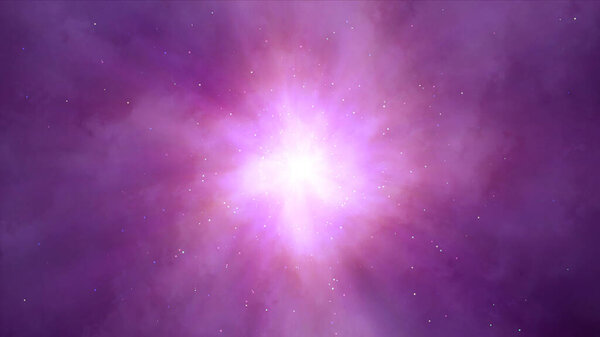cosmos star ray light space particle nebula, illustration render