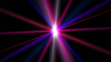 ışık efekti soyut yıldız patlaması lazer ışını çizimi