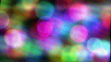 Bokeh soyut arkaplan çizimine sahip renkli daireler