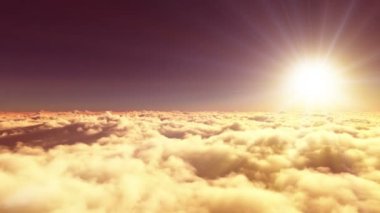 Bulutların üzerinde uç