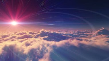 Bulutların üzerinde uç