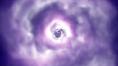 Bulutlardan tünel arkaplan dokusu 4k