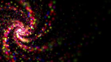 Derin Uzay 'da Spiral Galaksi 4k