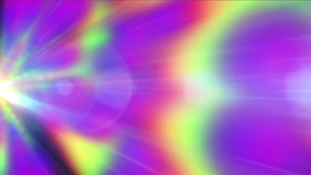 Spectrum psychedelische optische illusie 4k — Stockvideo