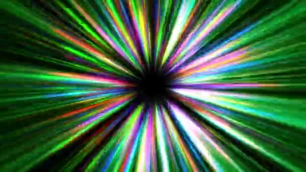 Luz rayo estrella abstracto 4k — Vídeos de Stock