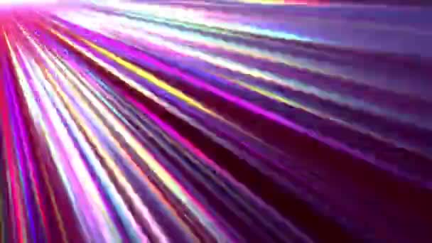 Licht straal ster abstract 4k — Stockvideo
