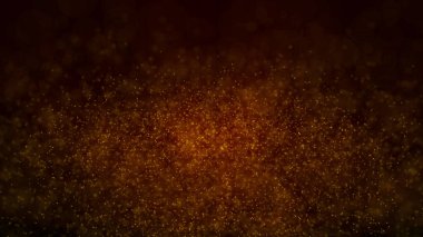 Yanan kırmızı sıcak uçan kıvılcımlar gece gökyüzünde ateş saçar.