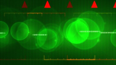 Bilgi teknolojisi fütüristik renk verisi soyut arkaplanı