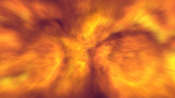 Vuur Vlam Explosie Ruimte Abstracte Illustratie — Stockfoto