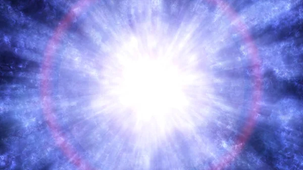 Big Bang Espaço Nascimento Universo Ilustração — Fotografia de Stock