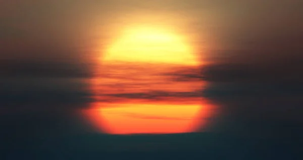 Μεγάλο Ηλιοβασίλεμα Ανατολή Του Ήλιου Καθιστούν Εικονογράφηση — Φωτογραφία Αρχείου