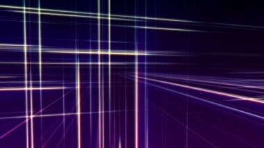 Uzayda 3d geometri çizgisi