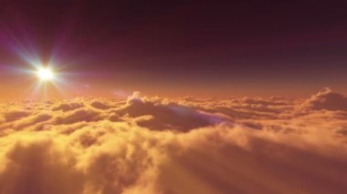 Bulutların üzerinde uç