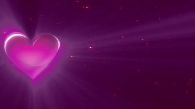 kalp parlaklığı nabız 3D render