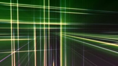 Uzayda 3d geometri çizgisi