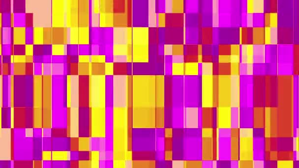 Abstract squares background color motion — Stock Video