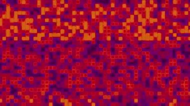 Kareler soyut veri ışık ışını 4k