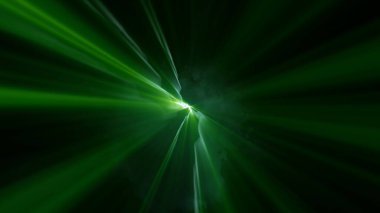 Parlak ışık, gökyüzünde patlama, resimleme